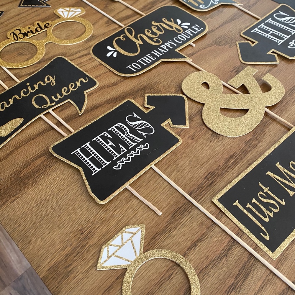 Wedding PhotoBooth Props 📸